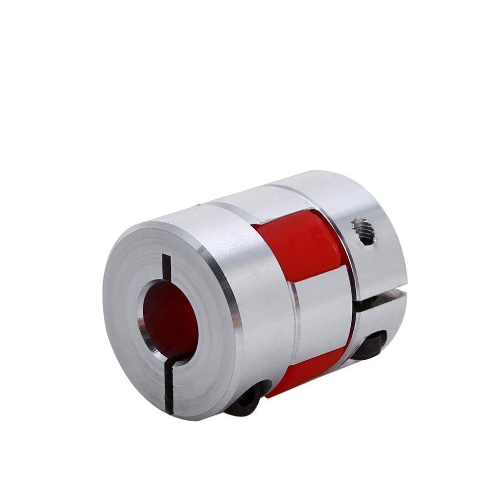 6.35mm x 12mm Flexible Plum Shaft Coupling CNC Stepper Motor Encoder Coupler for Industrial Machinery
