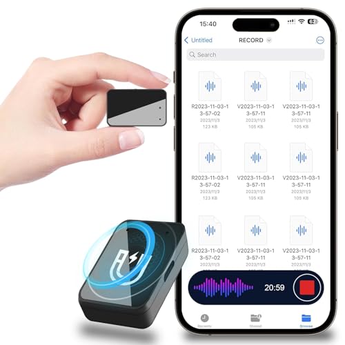 Enregistreur Vocal - Magnétique 64 Go avec...