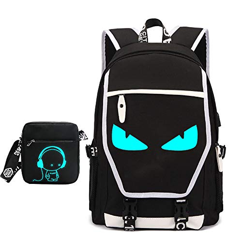 Preisvergleich Produktbild LEENY Rucksäcke Student Bag Taschen Luminous Schulranzen Jungen und Mädchen Schultaschen Schultern Fluoreszenz Kinderrucksack Paket Modetrends Campus Pakets Lagerung Laptops PCs A4 Bücher IPAD etc,B1