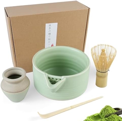 Cuzen Matcha Maker Premium Matcha Tea Set With Bamboo Whisk