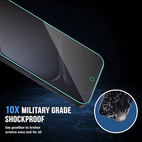 Image of ArmourPro Anti-Spy Privacy Tempered Glass for OnePlus Nrod CE 6 - Anti Peeping Screen Protector, Edge to Edge Full Coverage, 9H Hardness, Easy Installation Kit | Pack of 2