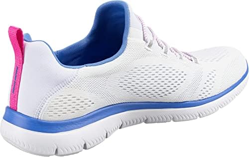 Skechers Sport Women's Women's Perfect Views Sneaker, WPWP=White Pink/White/Purple, 7 | Image 4