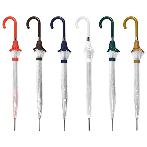Parapluie automatique transparent C-Collection 429 pour voir sous la pluie