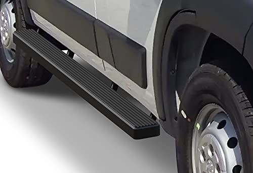 Estribos Tuxtreme Running Boards 5in Negro Mate Compatible Ram ProMaster 2014-2026
