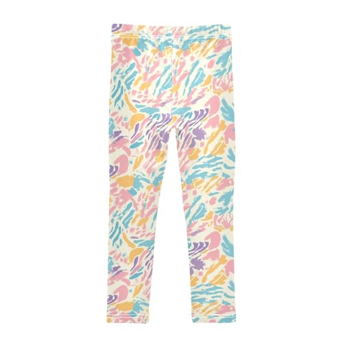 KLL Tigers Print Girls Legging Stretch High Waisted Yoga Pants Exercise2