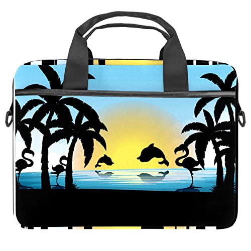Sac ordinateur 13-14.5" antichoc motif chat bleu - Protégez votre pc avec style