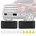 YEHERIT Front Bumper Guard Pads Compatible with Ford F-150 F150 2018-2020, Replace JL3Z17E810AB, Front Left Driver & Right Passenger Side Cap Inserts Bumper Cover, Black