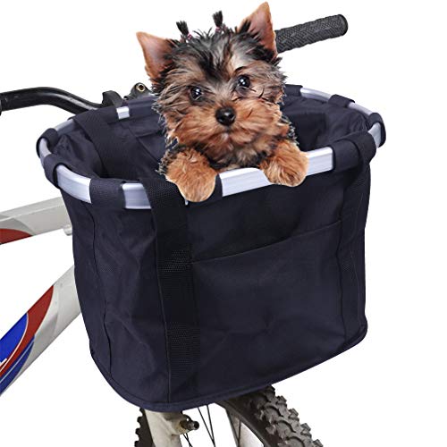 Baoblaze Cestino Posteriore Per Bicicletta Con Coperchio - Portabagagli In PP, Ampia Capacità, Per Mountain Bike, Bici Da Strada E Shopping