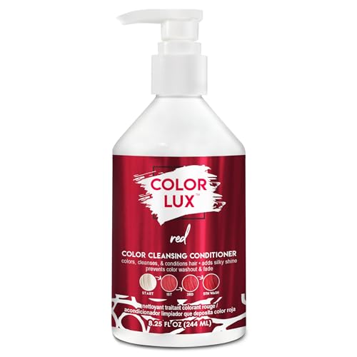 Color Lux Color Cleansing Conditioner, 3-in-1, Red, 8.25 fl oz