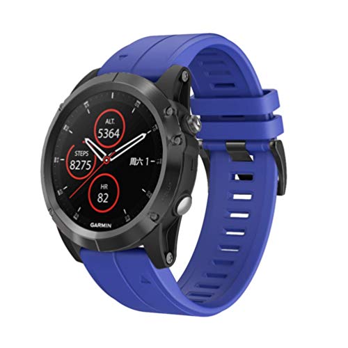 Comtax for Garmin Fenix5 Plus �����p�x���g �\�t�g�V���R�����o���h �X�|�[�c �X�g���b�v Garmin Fenix5 Plus/Fenix5/Forerunner935/Approach S60 ���p (�u���[)