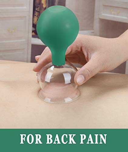 Lunata Cupping glas set met zuigbal, 20-30-40-50-60 mm, massageglas, cupping glazen voor een professionele cupping… - Image 8