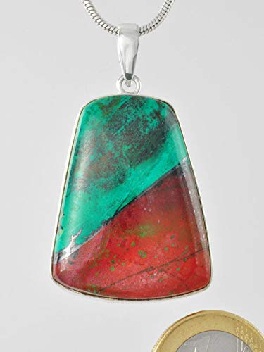 Preisvergleich Produktbild Sonora Sunrise Schmuck Edelstein - Halbedelstein Anhänger 925 Silber