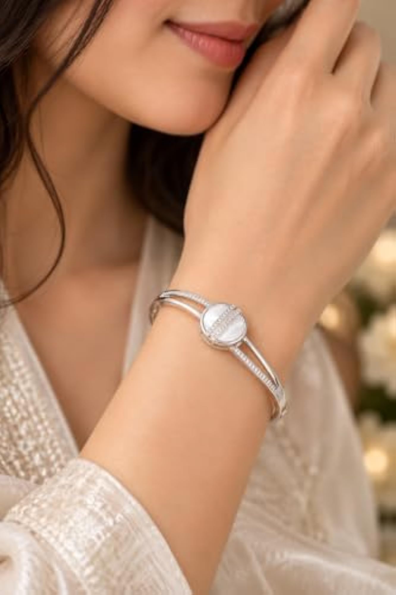 Women's Moonstone Elegance Kada, Keepsakes