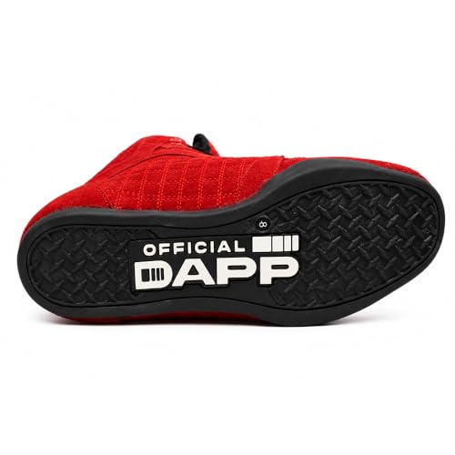 Image of Dapp Luxe-Series Weightlifting Gym Shoes for Men and Women | Leather Rexine Exterior | Signature Flat Sole | Padded Interiors for Stability | Smart Cushioning | Wide Toe Box