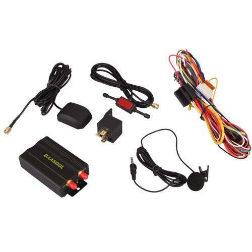 Tracker GSM GPRS GPS Localizzatore Satellitare Antifurto Monitoraggio posizionamento Allarme di Emergenza in Tempo Reale per Auto Veicolo