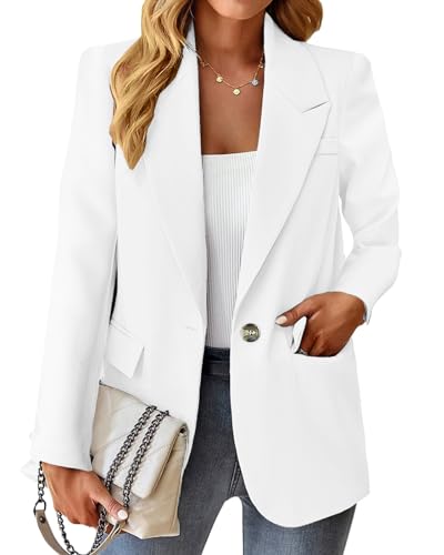 Mina Self Women's Casual Blazers 2024 New Spring Fashion Lightweight Work Office Full Lined Pocket Jacket Suit(S-XXL)2