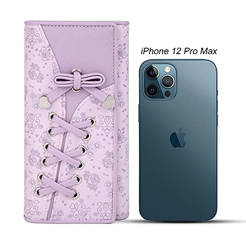 Image of UTO RFID Wallet for Women Large Capacity PU Leather Card Holder Phone Case Zipper Pocket Purse Clutch