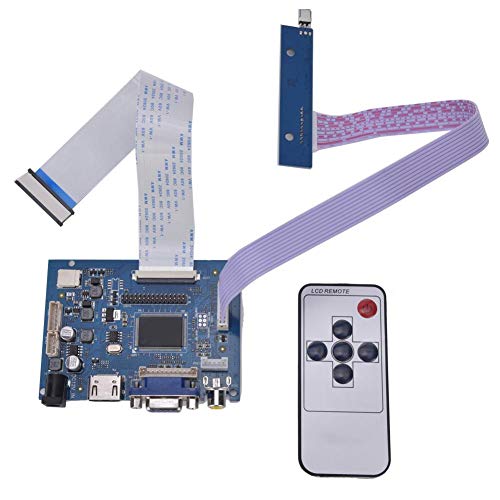 Image of LCD Controller Board, + VGA + AV LCD Controller Board AT070TN92 AT070TN90 AT070TN94 50Pin FPC Connector for LCD Display Screen 800 x 480