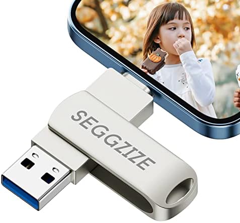 SEGGZIZE 64GB iPhone Flash Drive – Save Photos and Videos Easily!