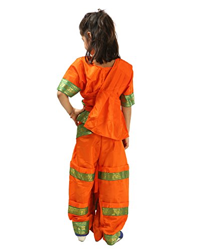 Image of Fancydresswale Bharatnatyam Dance Dress for Girls
