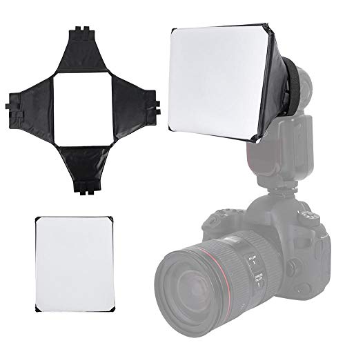 Photography Continuous Softbox Lighting Kit, Universal Rectangle Shape Speedlite Softbox Diffuser, Flash Light Softbox For Most Camera Flash Light Speed Lights #TOP1