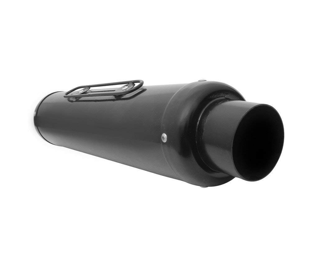 Speedwav PE-2 Bike Slip On Performance Exhaust Can Black-Bajaj Pulsar 180 DTS-i-image-21