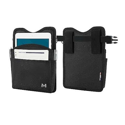 MOBILIS Kabura na tablet 8-9" z paskiem i uchwytem na długopis i etui na akcesoria tekstylne etui do tabletu 22,5 x 14,5 x 2,5 cm system łatwego dostępu, czarny