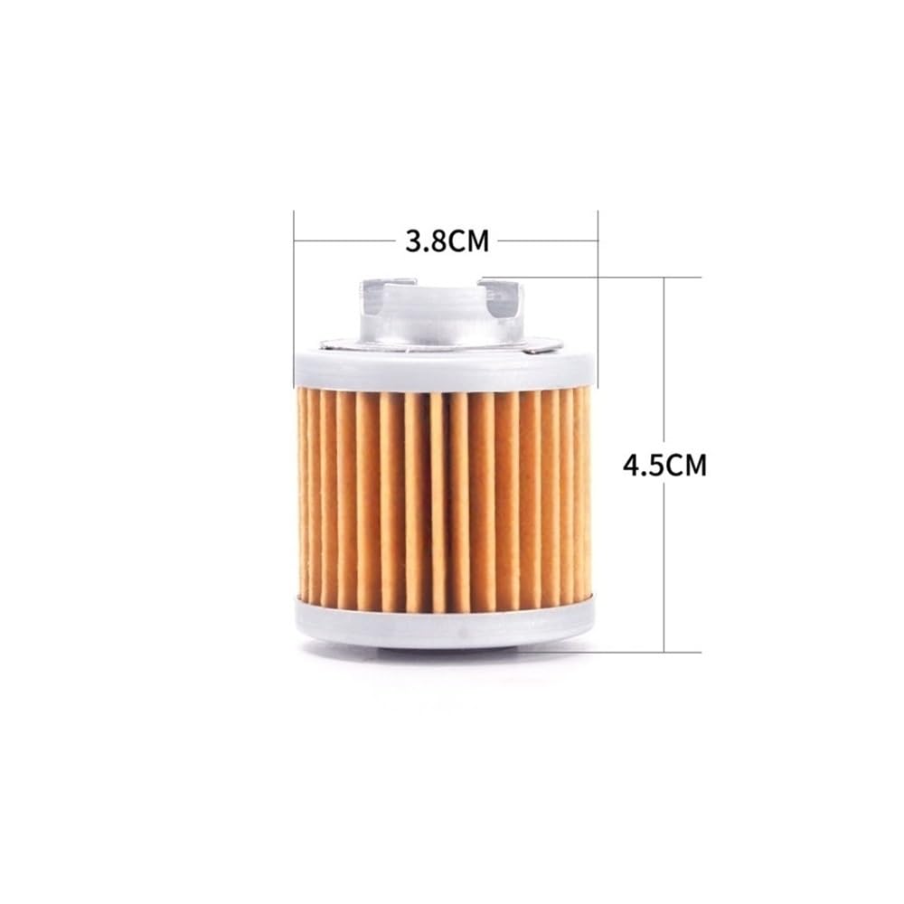 Reemplazo del Filtro De Aceite para Motores De Motocross Pit Bike De 150 CC para Pitster para Pro 190 Motor 2V para YX 150 160 para ZS190 Filtro De Oil(8 Pcs)