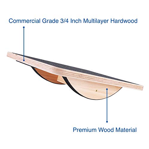StrongTek Wooden Balance Board - Image 3