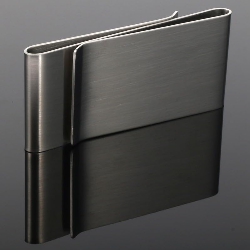 Stainless Steel Clip Fashion Slim Money Clip Credit Card Holder Wallet For Men Elegant Card Holder3