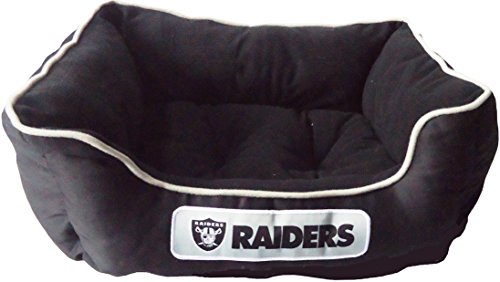 Pets First Oakland Raiders Bed