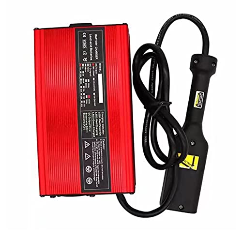 JMYSD Cargador de batería de repuesto de 36 voltios 5/12/18 amperios con enchufe estilo D para carrito de golf de 36 V, 36 V 18 A