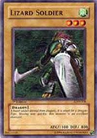 Amazon.com: Yu-Gi-Oh! - Lizard Soldier (LOD-038) - Legacy of