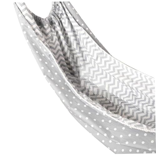 Hamac bébé, Swing de de Toilette en Coton Coffre Doux et Confortable, pour Chambre, pépinière,...