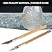 2Pcs Agate Burnisher for Setting Tools Burnishing Tool Knife Set Scoring Jewelers Carving Craft Polishing Silver Jewelry Accessory Makers Repairing Workers