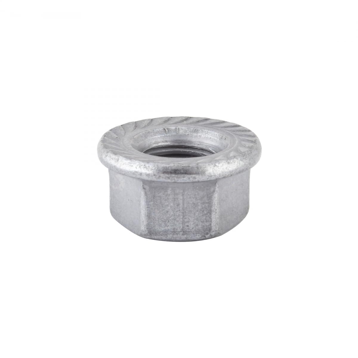 Sunlite Rust-Shield Hub Axle Nuts, 3/8 x 24T, Flanged, Gray