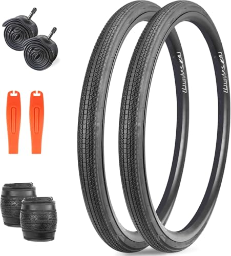 ZUKKA Pack de 2 neumáticos plegables de 28 pulgadas, 700 x 35 C, neumáticos de repuesto plegables para más de 2 unidades de 700 x 35 C pulgadas FV 48 mm, tubo de bicicleta, resistente al desgaste