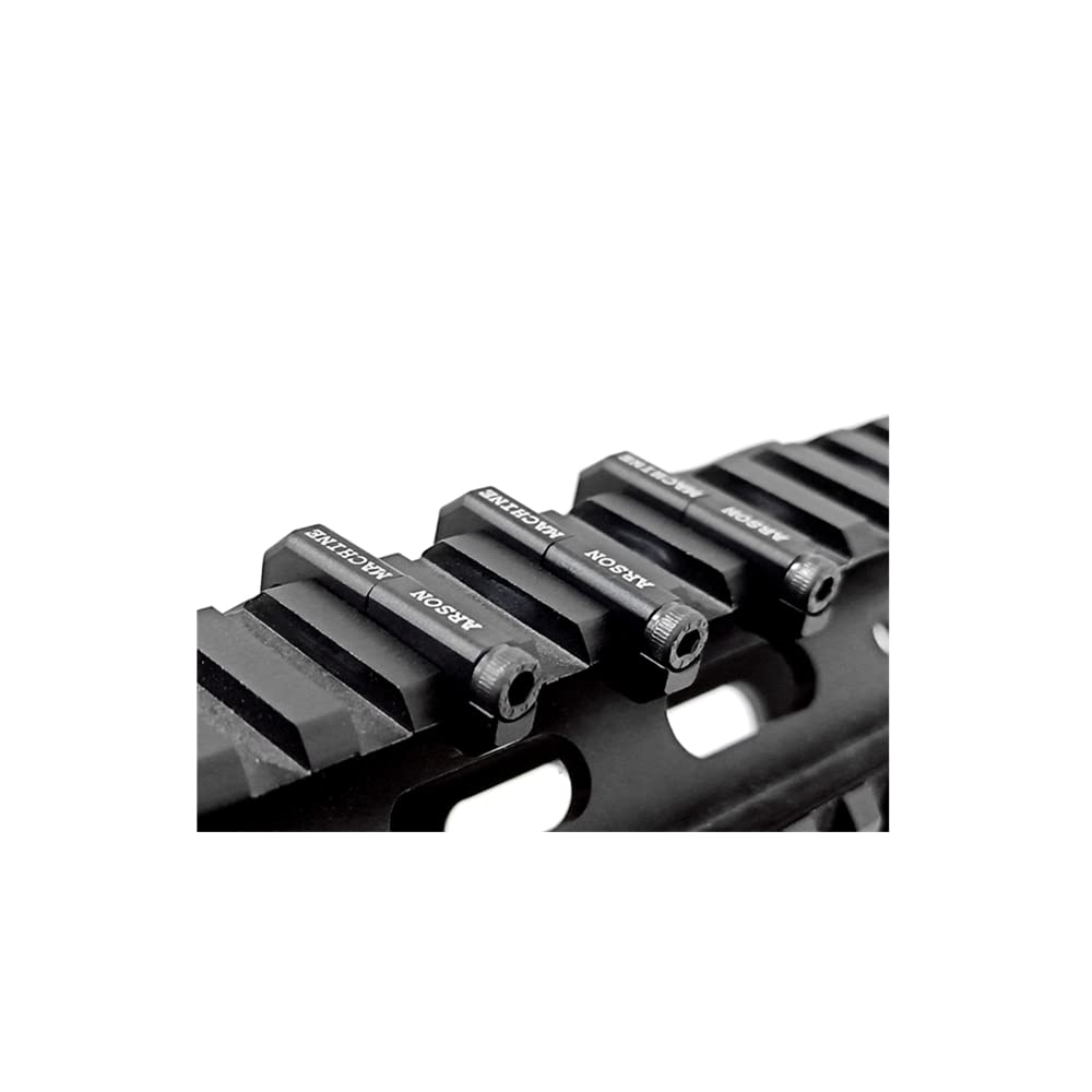 HWZ 3 unids táctico metal carril cubierta cable clip sistema de gestión modular linterna cola Picatinny carril cubierta Caza Accesorios