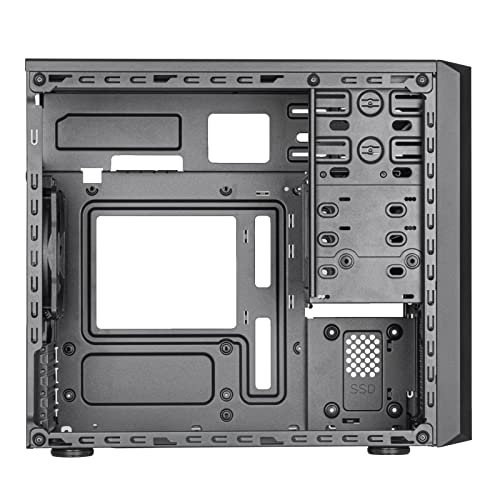 Image of Silverstone Technology FARA 313 Compact Micro-ATX Tower Chassis with Excellent Drive Compatibility and Type-C Port, SST-FA313-B-C