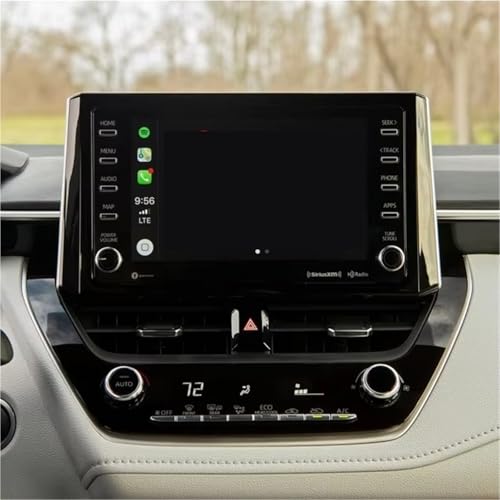 Protection d'écran tactile verre trempé navigation Toyota Corolla 2021-2022 film vitre GPS