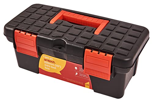 Am-Tech 10" Mini Tool Box with Tray