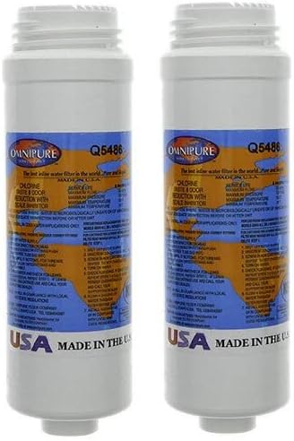 Omnipure Q5486 Q-Series GAC and Phosphate Water Filter (2-(Pack))