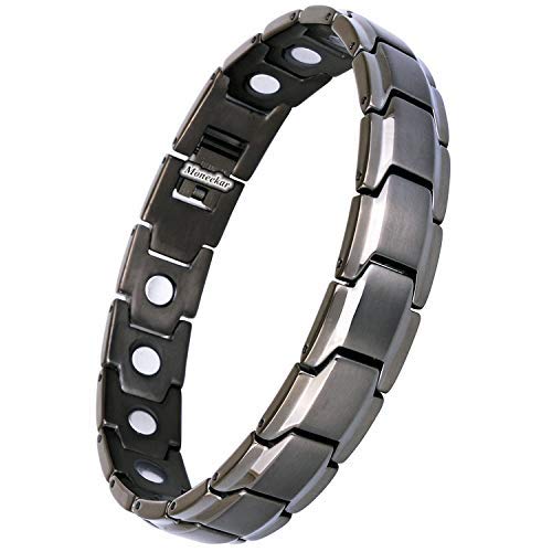 See full amazon price history chart for Moneekar Jewels Magnetic Therapy Stainless Steel Bracelet for Men Moneekar Jewels Magnetic Therapy Stainless Steel Bracelet for Men (B07DVRKPKB) Amazon Price History, Amazon Price Tracker