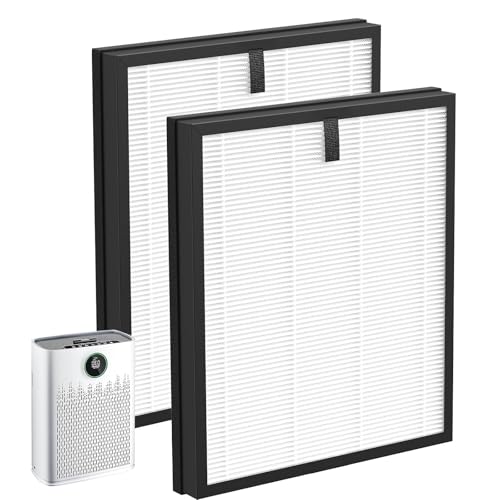 Image of HAP603 Replacement Filter Compatible with ECOSELF HAP603WF & HAP603 Air Purifi-er, 3-in-1 True Air Purifi-er replacement filter, HAP603 & HAP603WF, White (2)