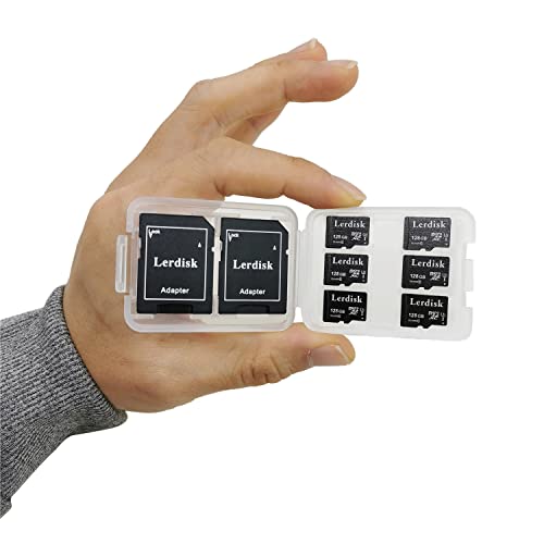 Micro SD 128 GB pack de 6 unidades para grabación continua y copias 1