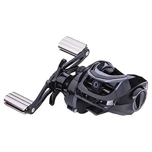 Carretel de linha de pesca, carretel sobressalente carretel de linha de pesca de freio duplo com cop