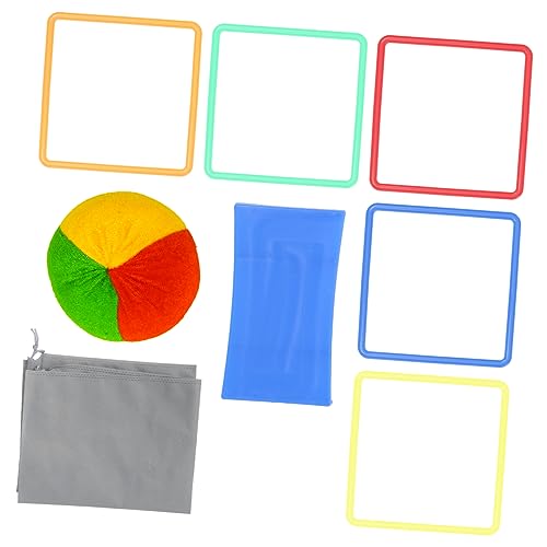 SKISUNO 1 Set Outdoor Jumping Ring Game Rings with Connectors for Fun Active Play Motor Skill Development and Family Entertainment