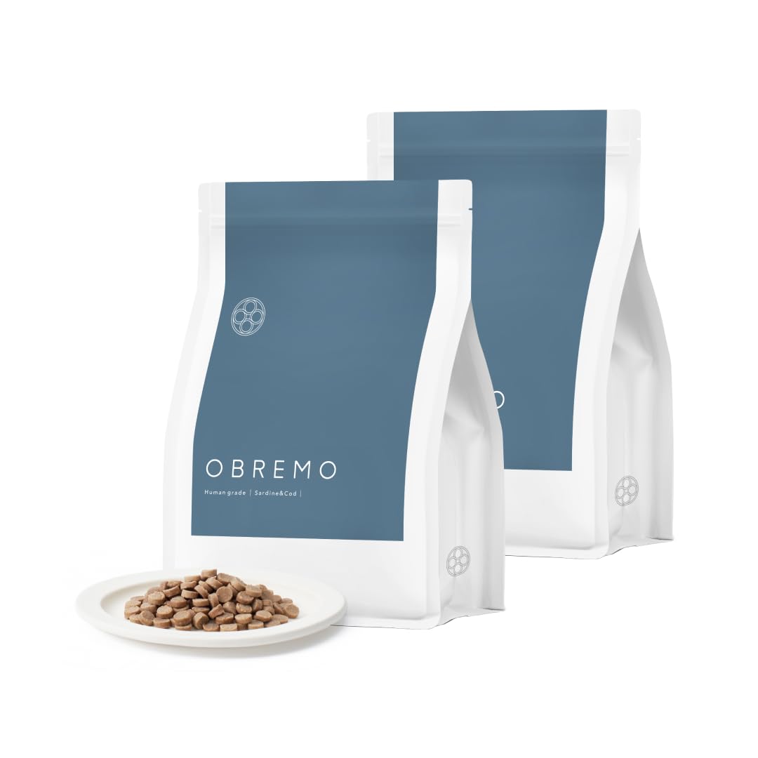 OBREMO ドッグフード いわし&たら Amazon.co.jp: OBREMO オブレモ ドッグフード いわし＆たら 全犬種 成