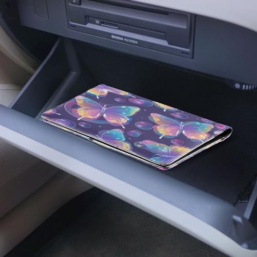 Organizador para auto de cuero miniatura 6