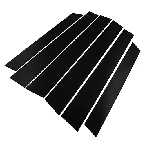 Pegatinas para puerta de coche X AUTOHAUX en color negro brillante para Honda CRV